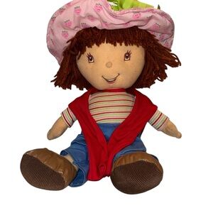 Strawberry Shortcake Singing Talking Plush Doll 16 In Vintage